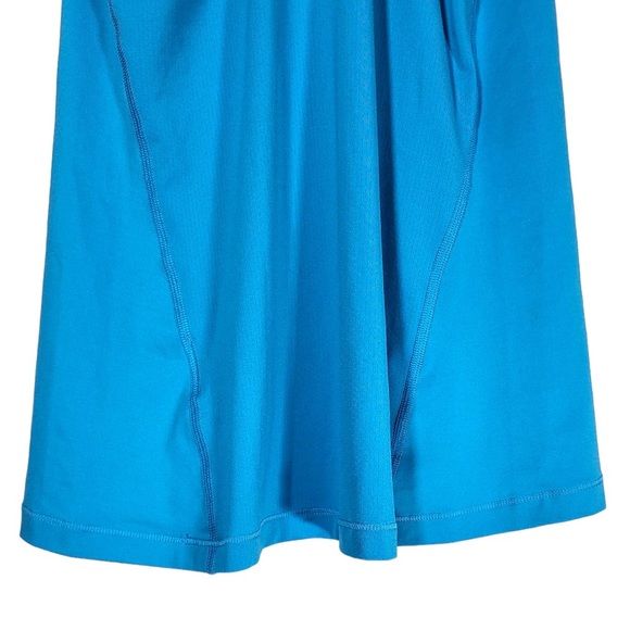 Nike Womens Dri-Fit Racerback Athletic Workout Loose Fit Tank Top in Blue - Picture 7 of 10